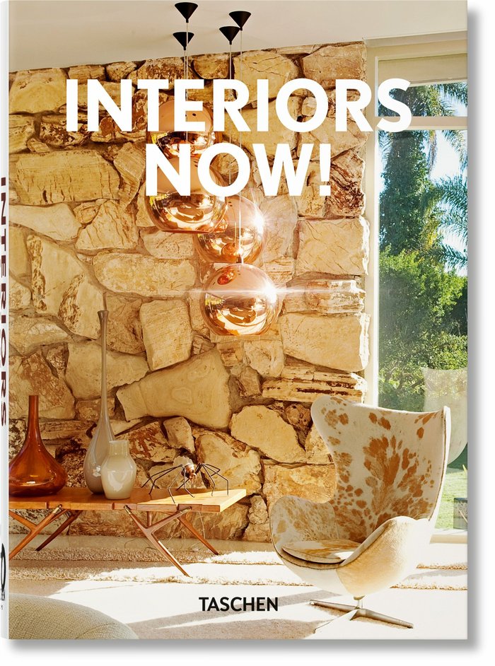 Interiors Now! 40th Ed., de Taschen, Angelika | portada del libro
