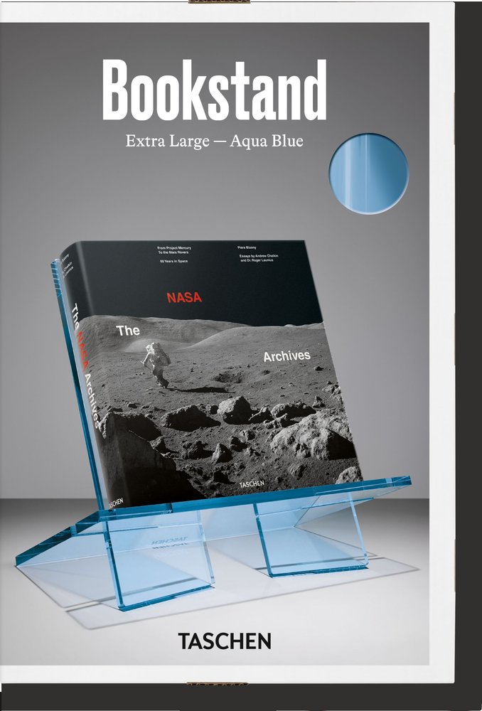 BOOKSTAND. EXTRA-LARGE. AQUA BLUE | portada del libro