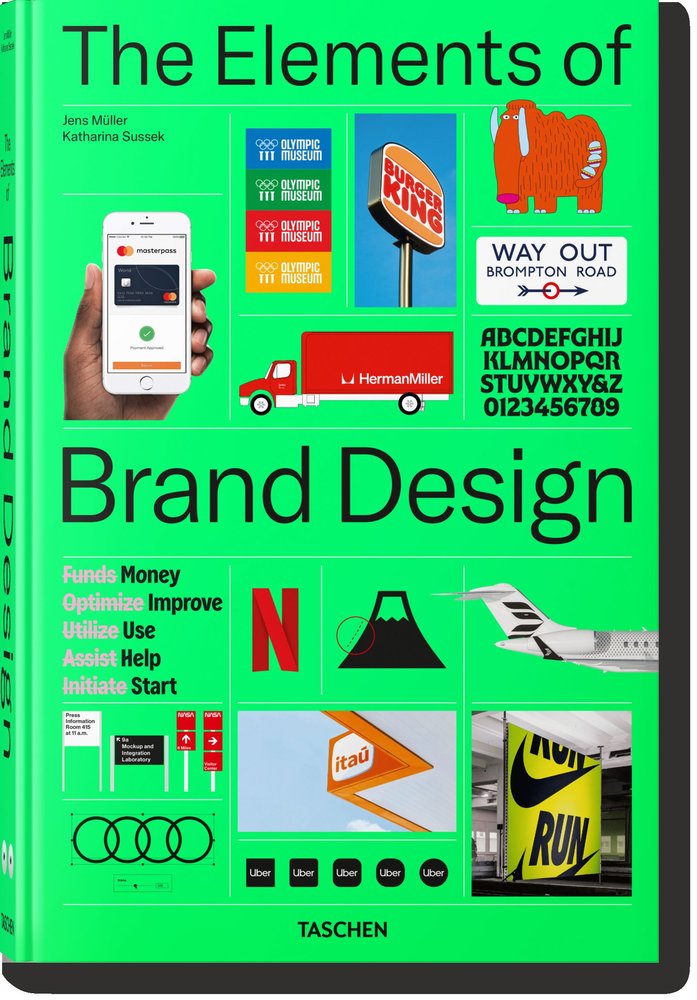 THE ELEMENTS OF BRAND DESIGN | portada del libro