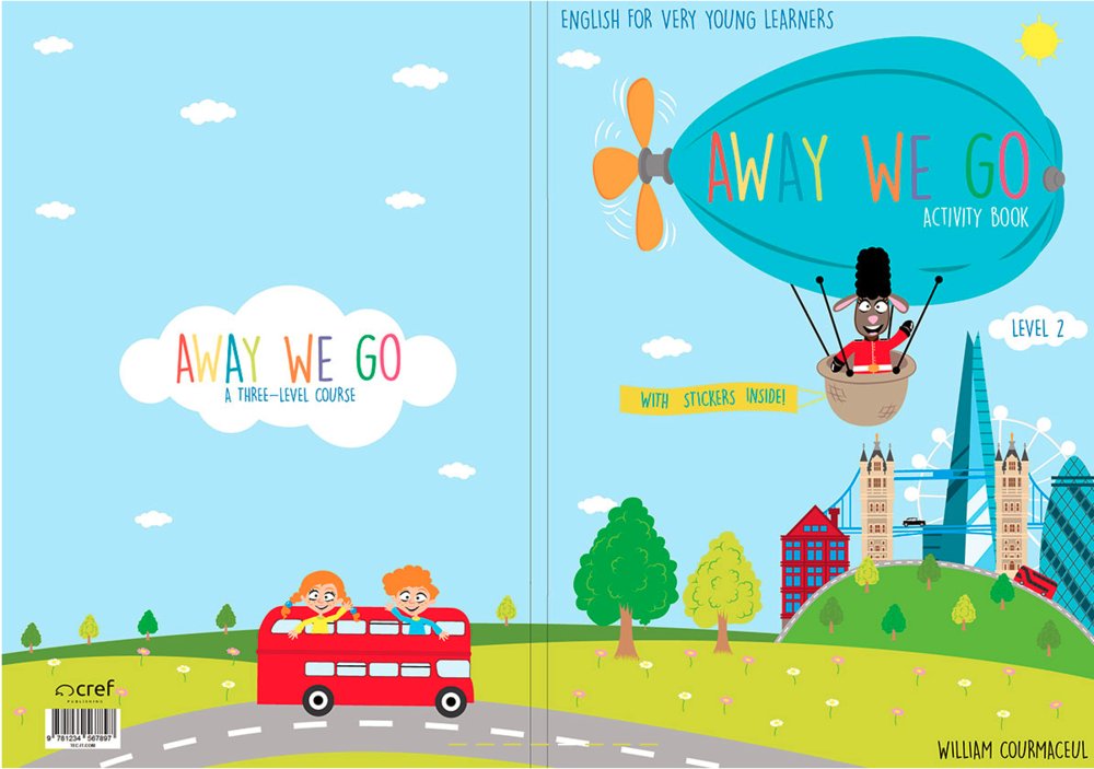 Away We Go - Activity Book - Level 2, de COURMACEUL | portada del libro