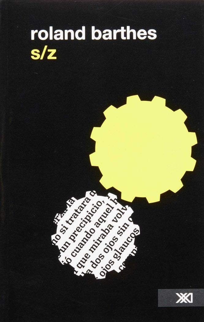S/Z, de BARTHES | portada del libro