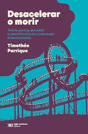 DESACELERAR O MORIR, de PARRIQUE | portada del libro