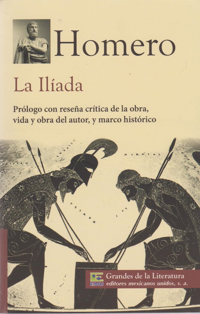 ILIADA, LA, de ., HOMERO | portada del libro