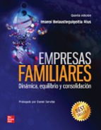 EMPRESAS FAMILIARES, de IMANOL BELAUSTEGUIGOITIA RIUS | portada del libro