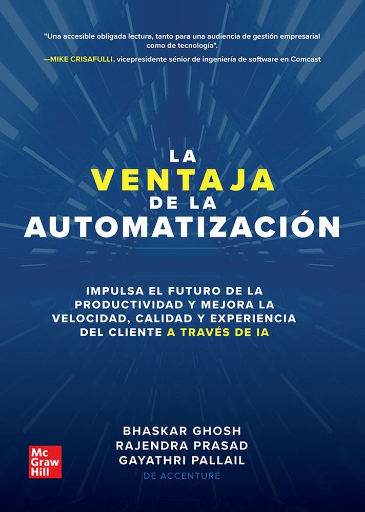 LA VENTAJA DE LA AUTOMATIZACION, de GHOSH | portada del libro