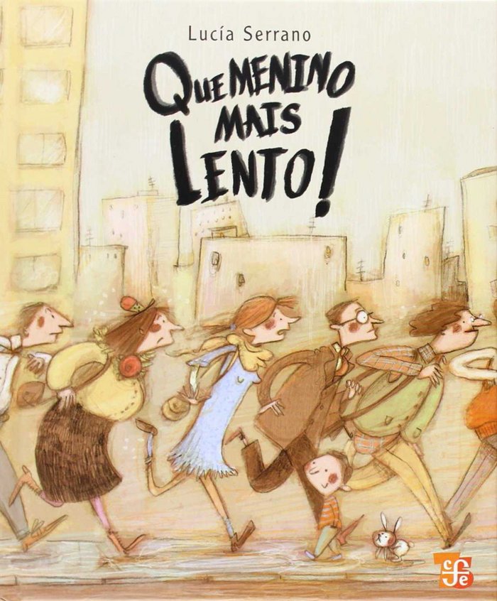 Qué menino mais lento!, de SERRANO, LUCIA | portada del libro