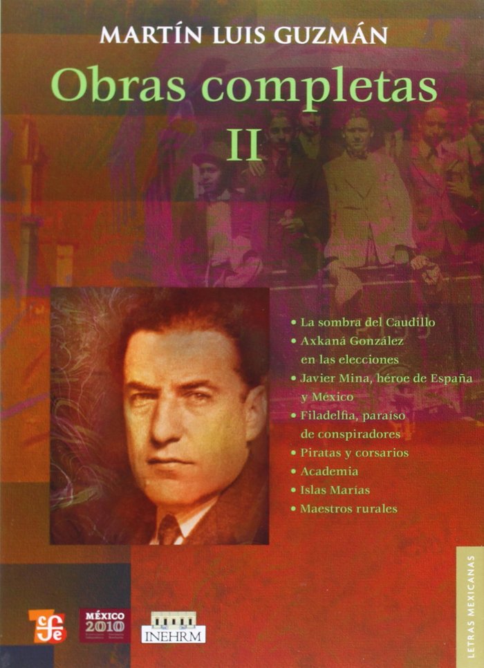 OBRAS COMPLETAS II, de GUZMAN, MARTIN LUIS | portada del libro