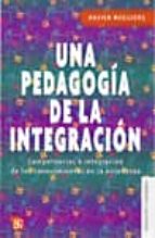 UNA PEDAGOGIA DE LA INTEGRACION, de Xavier Roegiers | portada del libro
