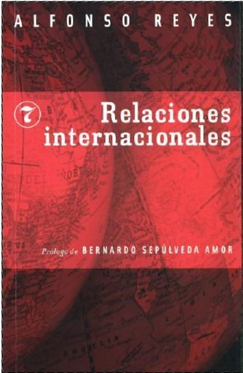 RELACIONES INTERNACIONALES, de REYES, ALFONSO | portada del libro