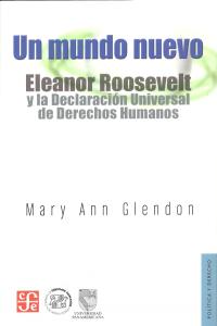 UN MUNDO NUEVO, de GLENDON | portada del libro
