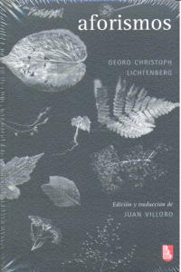 AFORISMOS, de LICHTENBERG, GEORG CHRISTOPH | portada del libro