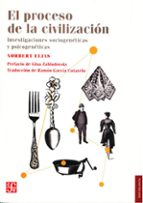EL PROCESO DE LA CIVILIZACION, de Norbert Elias | portada del libro