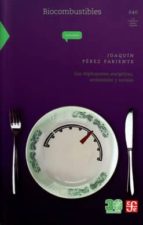 BIOCOMBUSTIBLES, de Joaquín Pérez Pariente | portada del libro