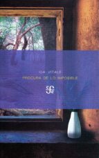 PROCURA DE LO IMPOSIBLE, de Ida Vitale | portada del libro