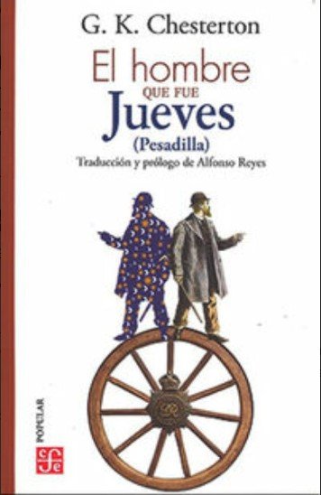EL HOMBRE QUE FUE JUEVES (POPULAR) 3ª, de G.K. CHESTERTON | portada del libro