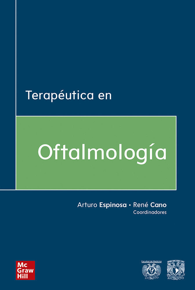 TERAPEUTICA EN OFTALMOLOGIA, de ESPINOZA | portada del libro