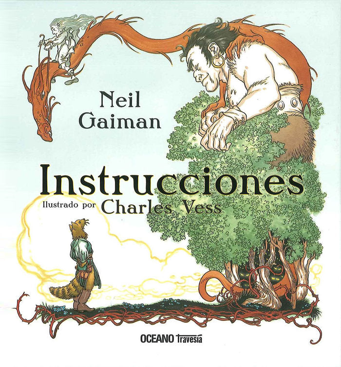Instrucciones, de Gaiman, Neil | portada del libro
