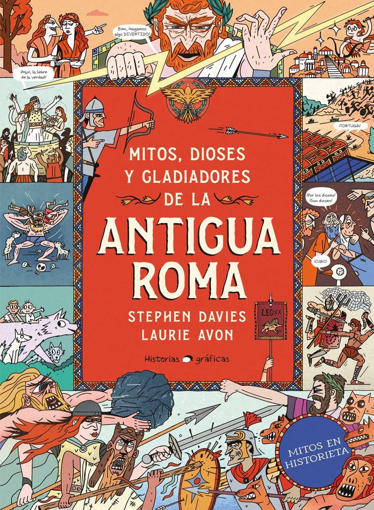 MITOS, DIOSES Y GLADIADORES DE LA ANTIGUA ROMA, de DAVIES, STEPHEN DAVIES | portada del libro
