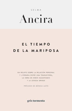 EL TIEMPO DE LA MARIPOSA, de SELMA ANCIRA | portada del libro