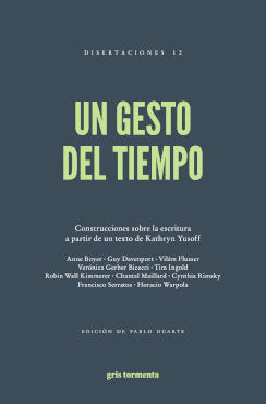 UN GESTO DEL TIEMPO, de VV.AA. | portada del libro