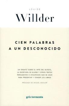 CIEN PALABRAS A UN DESCONOCIDO, de LOUISE WILLDER | portada del libro