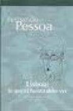 LISBOA: LO QUE EL TURISTA DEBE VER, de Fernando Pessoa | portada del libro