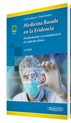 Medicina basada en la evidencia, de Carlos Alberto Cuello García,Giordano Pérez Gaxiola | portada del libro