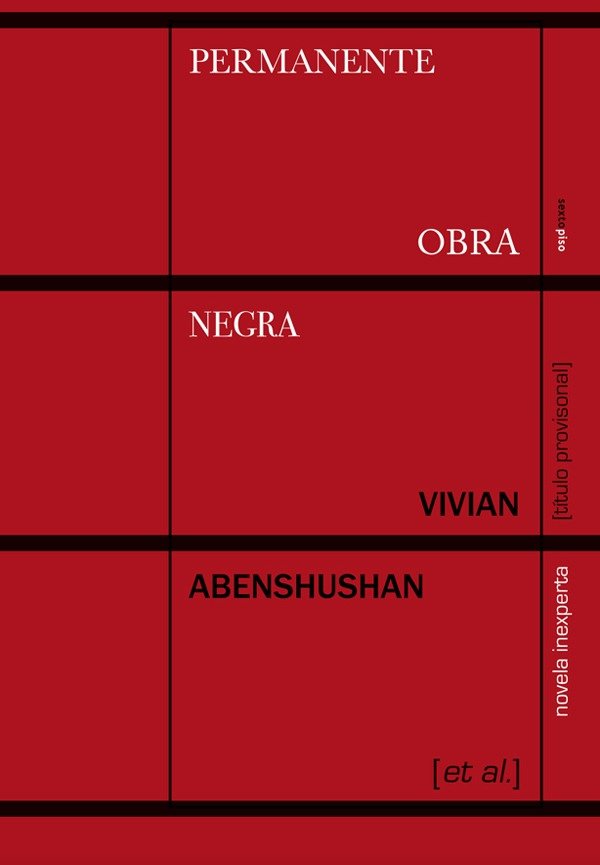 PERMANENTE OBRA NEGRA, de ABENSHUSHAN, VIVIAN | portada del libro