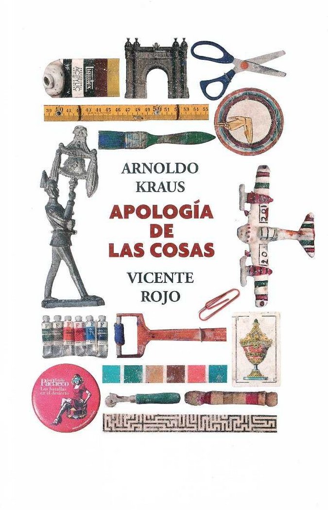 APOLOGíA DE LAS COSAS, de ARNOLDO KRAUS | portada del libro