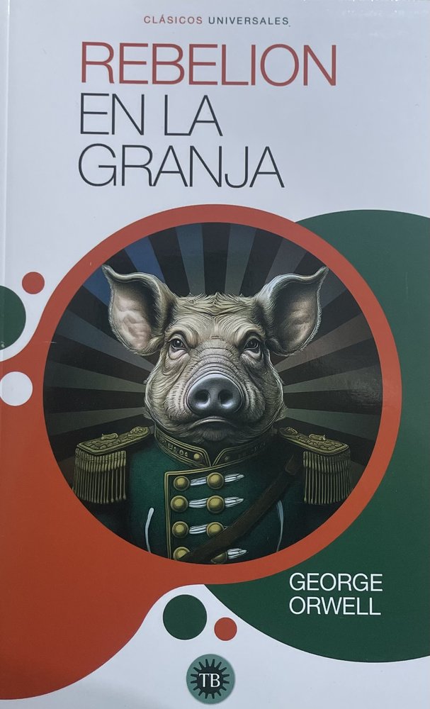 Rebelión en la granja, de ORWELL, GEORGE | portada del libro