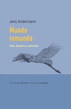 MUNDO INMUNDO, de JENNS ANDERMANN | portada del libro