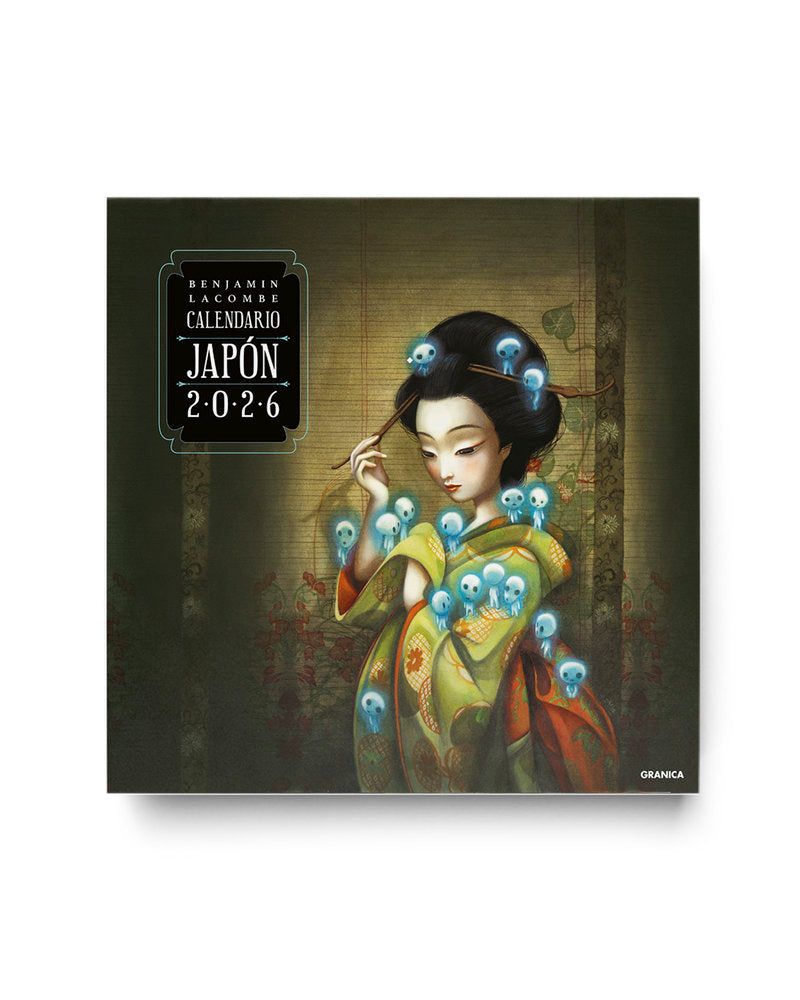 BENJAMIN LACOMBE 2026, CALENDARIO DE PARED, de LACOMBE, BENJAMIN | portada del libro