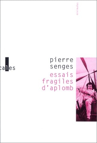 ESSAIS FRAGILES D APLOMB, de Pierre Senges | portada del libro