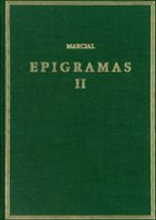 EPIGRAMAS II, de Marco Valerio Marcial | portada del libro