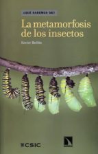 La metamorfosis de los insectos, de Xavier Bellés i Ros | portada del libro