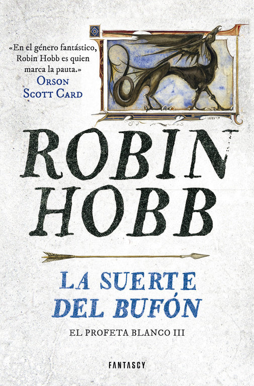La suerte del bufón (El Profeta Blanco 3), de Hobb | portada del libro