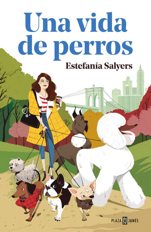 UNA VIDA DE PERROS, de ESTEFANíA SALYERS | portada del libro