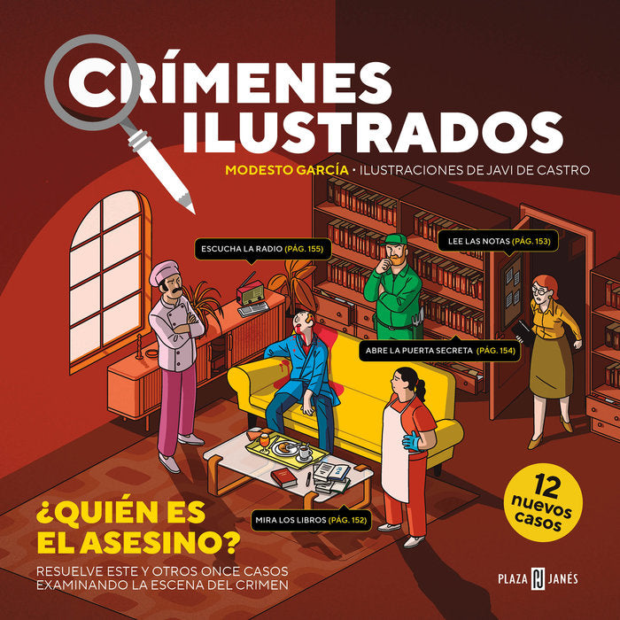 CRIMENES ILUSTRADOS: ¿QUIEN ES EL ASESINO?, de GARCIA, MODESTO | portada del libro