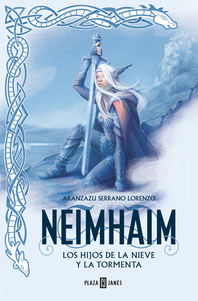 LOS HIJOS DE LA NIEVE Y LA TORMENTA, de SERRANO LORENZO, ARANZAZU | portada del libro