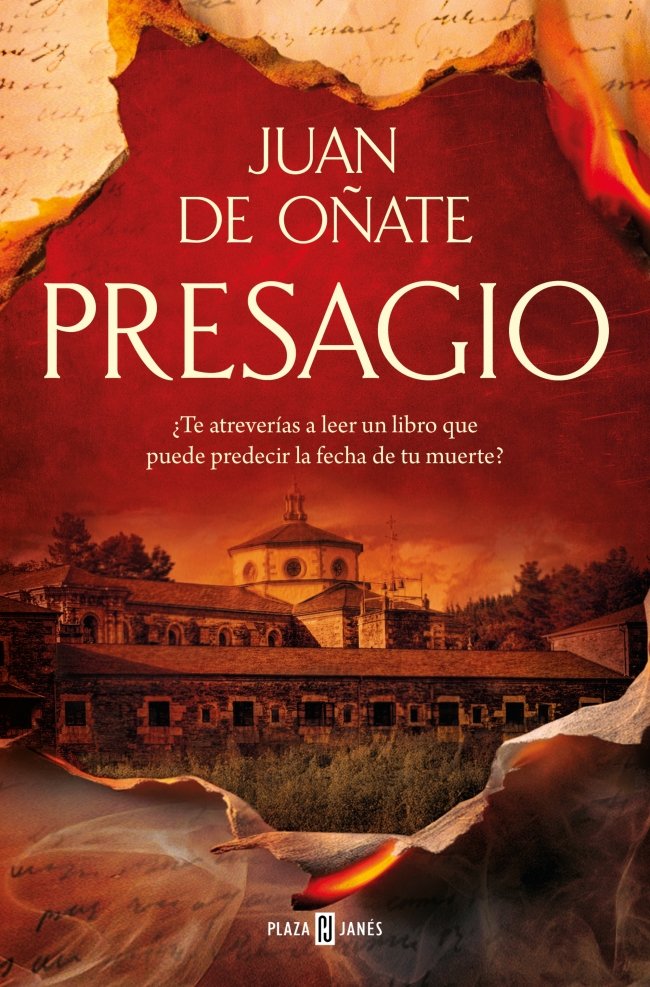 PRESAGIO, de JUAN DE OÑATE | portada del libro