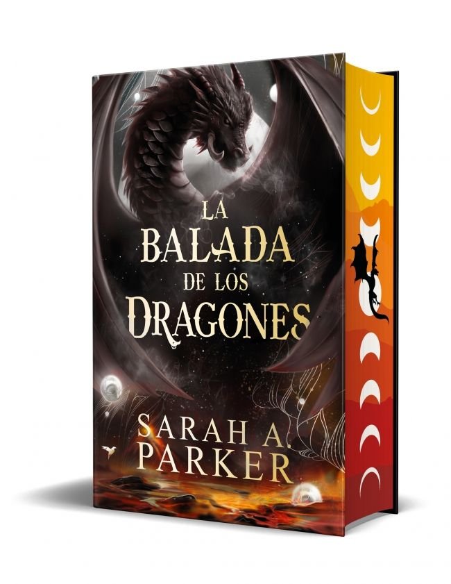 LA BALADA DE LOS DRAGONES (LA CAIDA LUNAR 2), de PARKER, SARAH A. | portada del libro