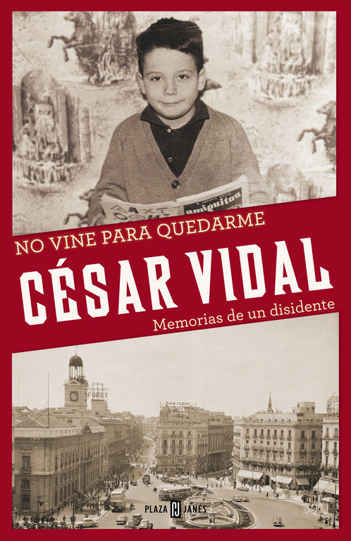 No vine para quedarme, de Vidal | portada del libro