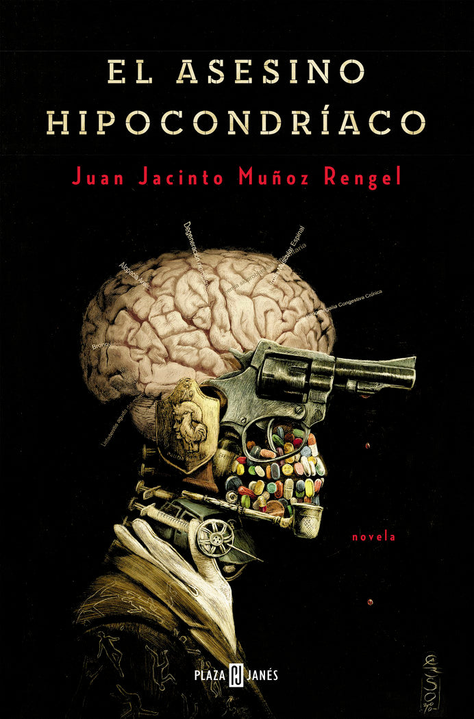 El asesino hipocondríaco, de Muñoz Rengel | portada del libro