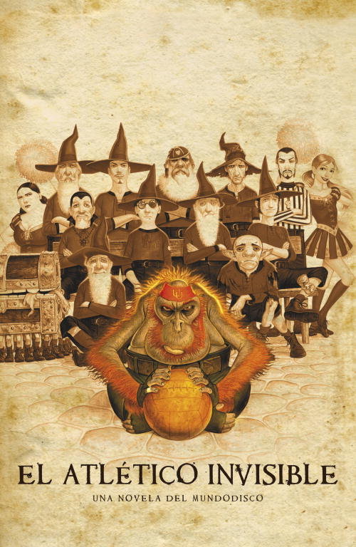 El Atlético Invisible (Mundodisco 37), de Pratchett, Terry | portada del libro