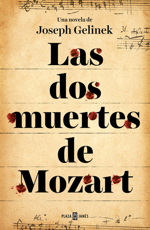 Las dos muertes de Mozart, de Gelinek, Joseph | portada del libro