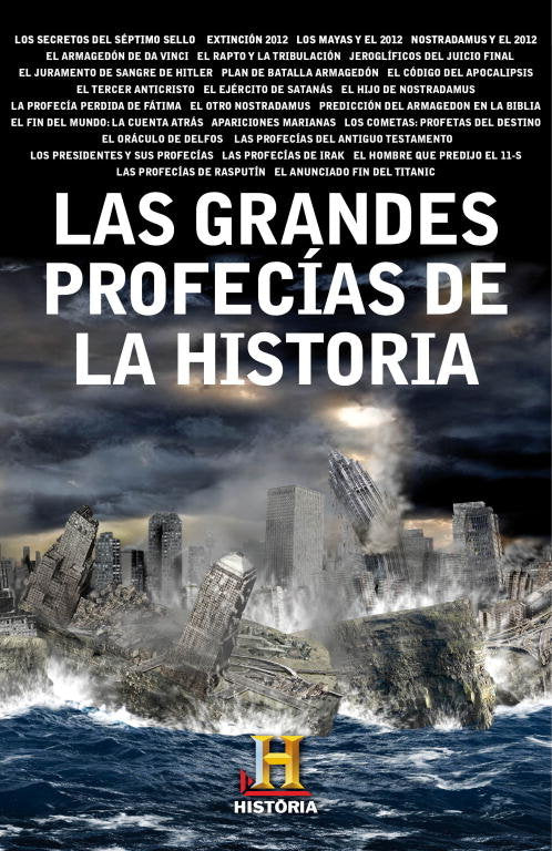 Las grandes profecías de la historia, de Canal Historia, | portada del libro