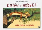 Cada cosa a su tiempo (Calvin y Hobbes 2), de Bill Watterson | portada del libro