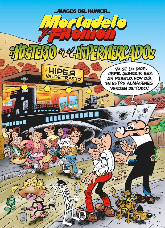 Misterio en el hipermercado (Magos del Humor 205), de Ibáñez, Francisco | portada del libro