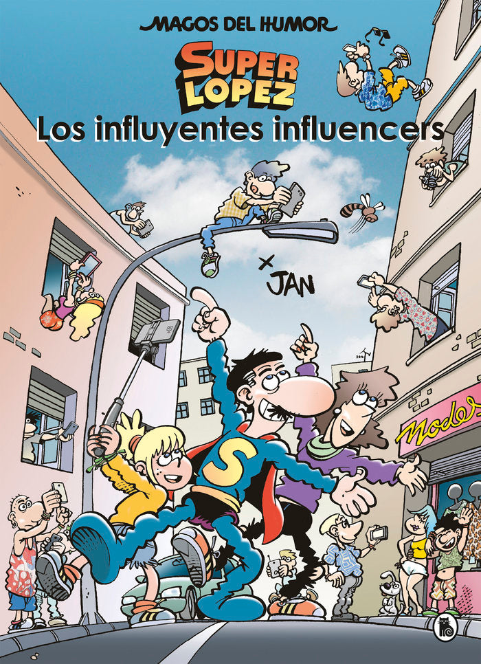 Los influyentes influencers (Magos del Humor Superlópez 207), de Jan, | portada del libro