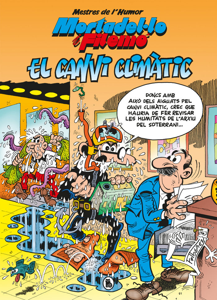 MESTRES DE LHUMOR EL CANVI CLIMATIC MESTRE, de IBAÑEZ, FRANCISCO | portada del libro